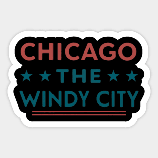 The Windy City - Chicago Sticker